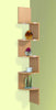 2/3/ 5 Tier Floating Wall Shelves Corner Shelf Storage Display Bookcase