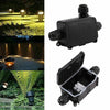 2/3 Way Outdoor Waterproof IP66 Underground Cable Connectors Junction Box Black