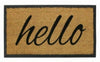 JVL Natural Coir & Rubber Indoor or Outdoor Non-Slip Door Mat