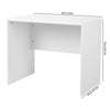 White Gloss Compact PC Computer Desk Home Office Study Workstation Laptop Table