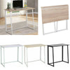 Small Computer Desk Folding Laptop PC Table Home Office Study Corner Desk Wooden