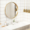 Wall Mounted Mirror Make-Up Vanity Shaving Bathroom Bedroom 40/50/60/70/80cm