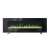 LED Fireplace Insert Wall Mounted Electric 50, 60, 72, Inch Inset Media Fire