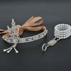 Gatsby 1920's Flapper Crystal Pearl Headpiece Headband Bracelet Silver Ring Set