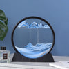 3D Moving Sand Frame Art Picture Glass Sandscape in Motion Display Flowing Gift
