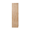 3 Door 3 Drawer Wardrobe Oak Triple Wardrobe Bedroom Furniture Hanging Rail UK