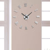 3D DIY Extra Large Roman Numerals Luxury Mirror Wall Sticker Clock Home Decor