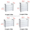 Dustproof 5 Tier Shoe Rack Storage Shelf Display Stand Organiser Cabinet Closet