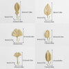Creative Leaf Shape Clothes Coat Hat Hooks Wall Door Hanger Home Bedroom Decor
