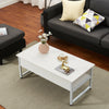 Lift Up Top Coffee Tables with Hidden Storage Metal Frame Leg Modern Tea Table