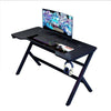Gaming Desk Computer PC Table Workstation w/ Headphone Hook & Cup Holder Office