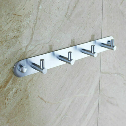 4Pcs Metal Hooks Hat Coat Clothes Door Rack Hook Holder Wall Hangers Heavy Duty