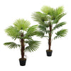 Artificial Palm Tree Potted Plant Indoor Outdoor Garden Home Office Green Plants