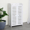 4-layer child shoe rack storage rack display rack organizer unit cabinet white