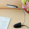Flexible USB Clamp Clip On LED Light Craft/Reading Table Desk Bedside Lamp New