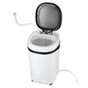 White 4.6kg Mini Portable Washing Machine Compact Laundry Washer Spin Dryer Baby