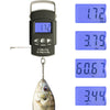 50kg Digital Travel Fish Luggage Postal Hanging Hook Electronic Weighing Scale