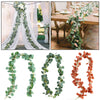 1/2m Artificial Fake Eucalyptus Garland Wreath Greenery Leaf Vine Plants Foliage