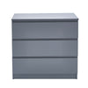 Modern Chest of Drawers Bedside Table Cabinet Nightstand 3 Drawers Bedroom