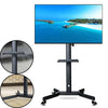 Mobile TV Cart Floor Stand Mount Home Exhibition Trolley Television for 23"-55"