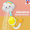 Baby Bath Toy Children rainbow Cloud Spray Water Shower Tub Faucet Bathroom toy