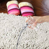 Fashion Soft Shaggy Bath Mat Non-slip Bathroom Rug Microfiber Floor Mat UK