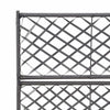 Trellis Raised Bed Planter With Removable Pots Poly Rattan Plant Flower Box New