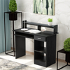Small Computer Desk w/ 1 Drawer Keyboard Tray Hutch Shelf PC Table Home Office