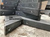 Heavy duty metal shelf brackets Scaffold industrial steel rustic handmade SS/SU