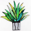 Suncatcher Stained Agave Plante Decor Garden Ornament UK