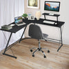 Corner L-Shaped Computer Gaming PC Desk Writting Tables Home Office Workstation