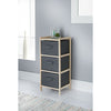 3 Drawer Wooden Chest Box Drawers Storage Furniture Modern Design-355471
