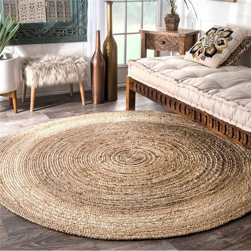 40 mm Thick Jute Rope Twisted Braided Garden Decking Decoration