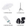 1/2pcs 225W Photo Studio Umbrella Light Stand Bulb Continuous Lighting Lamp Kit