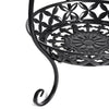 Metal Plant Flower Pot Holder Stand 2 Tier Display Shelf Indoor Outdoor Decor