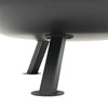 Round Fire Pit 3 Legs Patio Garden Bowl Outdoor Camping Patio Heater Log Burner