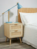 Light Rattan Bedroom Furniture Wood Bedside Table Cabinet Chest of Drawers