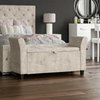 Storage Ottoman Box Pouffe Seat Stool Toys Storage Foot Stool Chair Bed Trunk