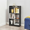 Movable Cube 3 Tier Wooden Bookcase Bookshelf Storage Shelf Unit Display Stand