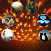 RGB Magic Ball Light Projector Bar Disco Stage Lamp w/ Remote Dance Party Light