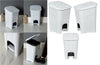 Plastic Foot Pedal Bin 16 Liter Rubbish Paper Waste Bins Kitchen Office Room New