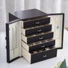 Mondeer Large Jewellery Box w/5 Drawers Cabinet Necklace Ring Bracelet Organizer