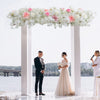 Artificial Flower Gypsophila Wedding Arch Road Guide Garland Runner Party Decor