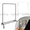 Clothes Garment Rail Rack Hanging Display Stand Shoes Storage Shelves Heavy Duty