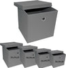 Foldable Storage Square Collapsible Boxes Folding Cubes Toy Books Office Clothes