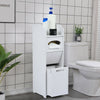 Bathroom Small Floor Wooden Cabinet Narrow Storage Cupboard Toilet With Drawers