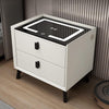Smart Bedside Table with Light Phone Charging Modern Bedroom Furniture 2 Msngvta