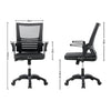 Ergonomic Office Chair Swivel Computer Desk Chair Adjustable Armrest Mesh Chair