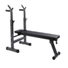 Folding Flat Weight Lifting Bench Body Workout Exercise Machine Home Fitness up