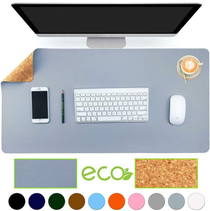 Waterproof Eco Natural Cork Mouse Computer Keyboard Desk Mat Non Slip